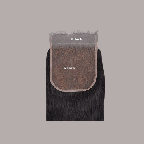 16" 5x5 Wavy Closure