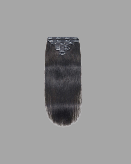 26” Virgin Straight Clip-ins